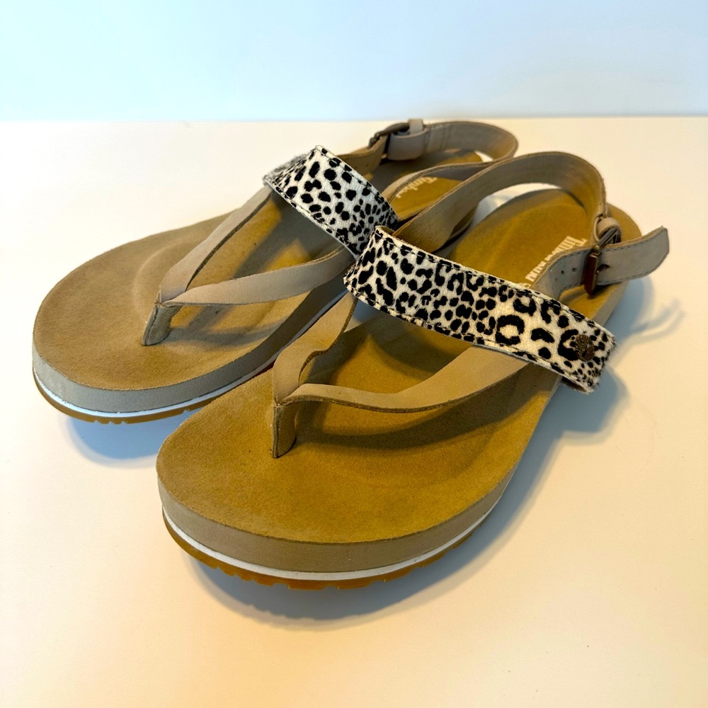 Timberland Malibu Waves Sandal - Leopard Print - Women’s Size 8.5